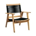 thumbnail image 1 of Balkene Home Kingsmen Armchair Natural Finish Midcentury Sofa Chair Indoor & Outdoors Heavy Duty, 1 of 8