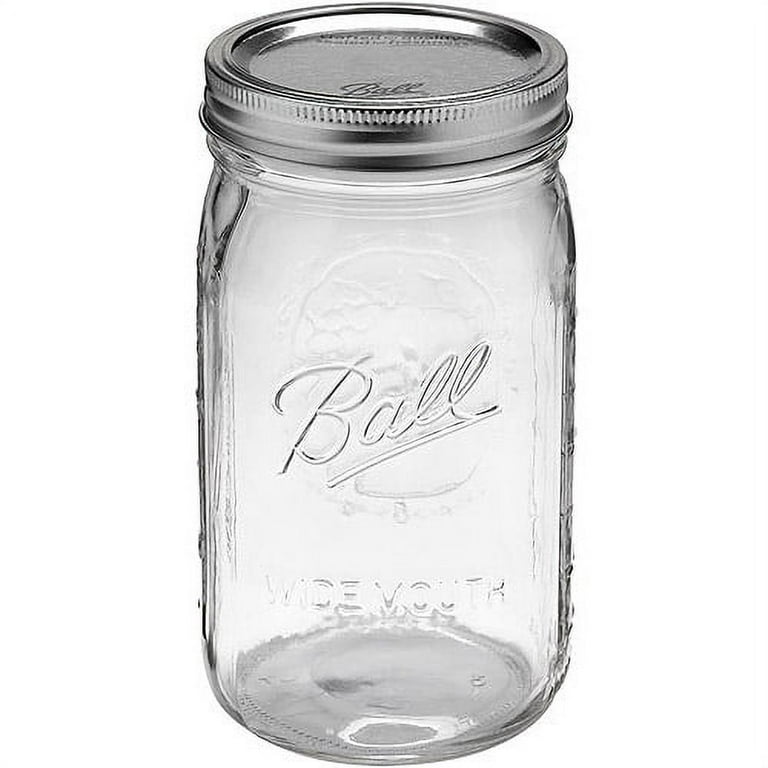 Wide Mouth Glass Jars