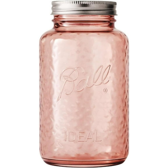 Ball 1440069046 Collection Elite Mason Jars, Wide Mouth, Amber, 32-oz, 4-Ct. - Quantity 1