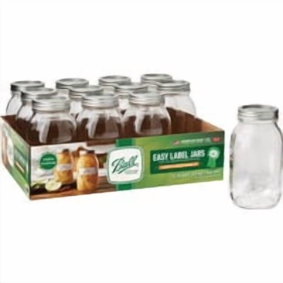 Ball 32 Oz. Canning Jar1 - Pack of 10  Residential Use, Standard Application