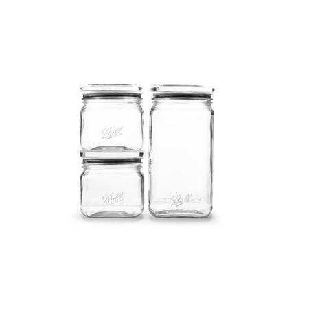 Ball 4 oz Airtight Jars Plastic Canning Jar (3 Count)