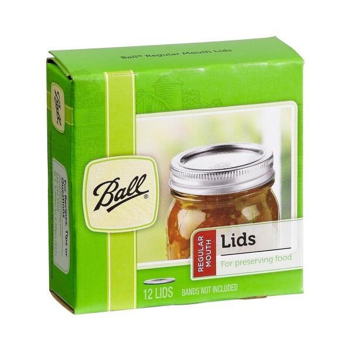 Ball BPA Free Air Tight Canning Jar Lids, 12 Count