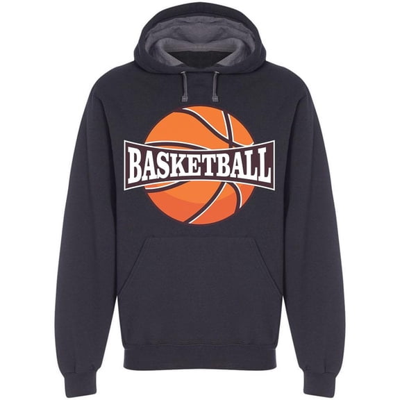 Ball Basketball Hoodie Men -Image by Shutterstock, Male Large
