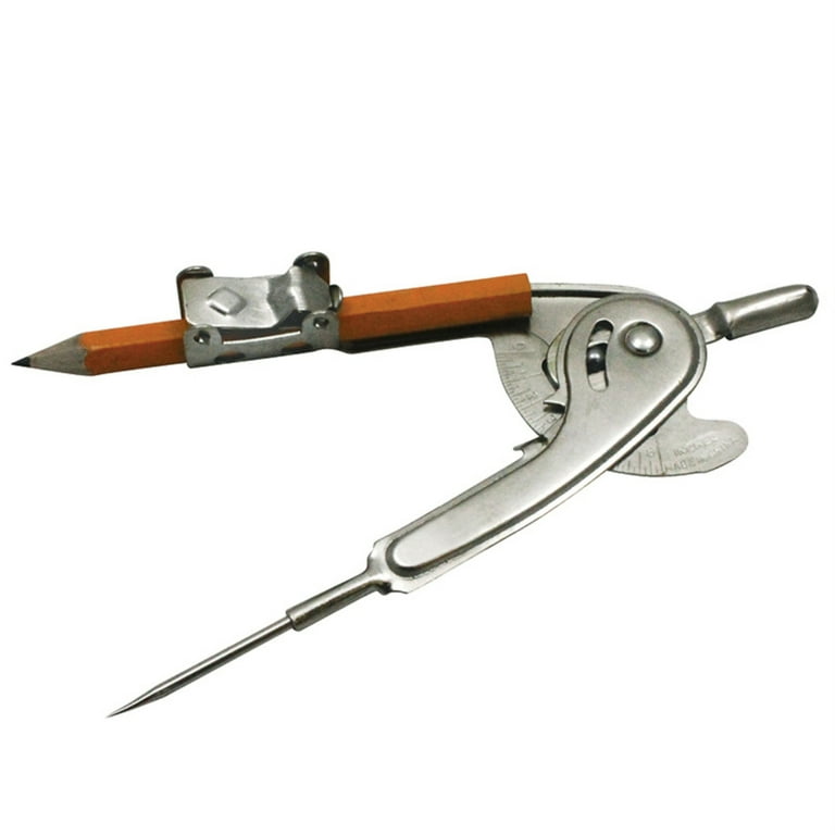 Ball Bearing Compass with Traditional Pointed Tip, 12 Ball Bearing Compass with Traditional Pointed Tip, 12