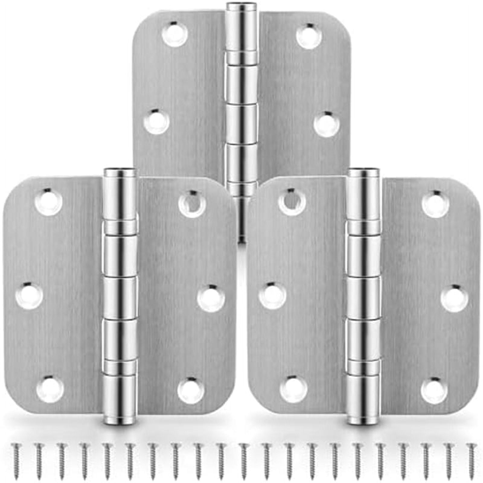 Ball Bearing Door Hinges, 3.5 Inches Door Hinges, 5/8Inch Radius Corner