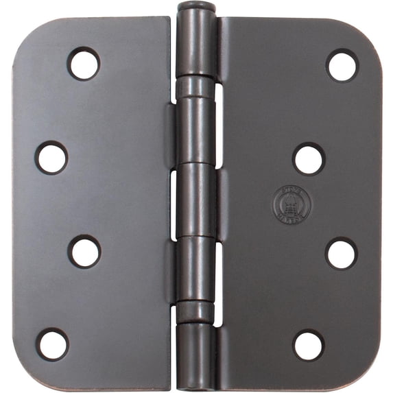 Ball Bearing Hinge, 4 Inches, 5/8" Radius Corner, Bulk Pack (100 Each), Vintage Bronze by Stone Harbor Hardware