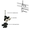 thumbnail image 1 of Ball Bearing Roller Assembly for Framed Sliding Shower Doors, 1 of 3