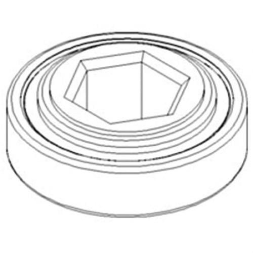 Ball Bearing Spherical Hex Bore Pre-Lube fits John Deere 330 435 JD9313