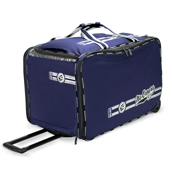 Ball Boy XL Wheeled Baseball Coaches Bag - Heavy Duty Baseball and Softball Bag for Coaches - Holds Two 6 Gallon Ball Buckets and Coaching Equipment