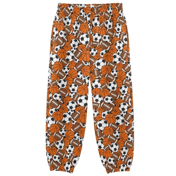 Ball Boys Pants Kids Casual Sweatpants Joggers Toddler Sports Pants 3-10 Years