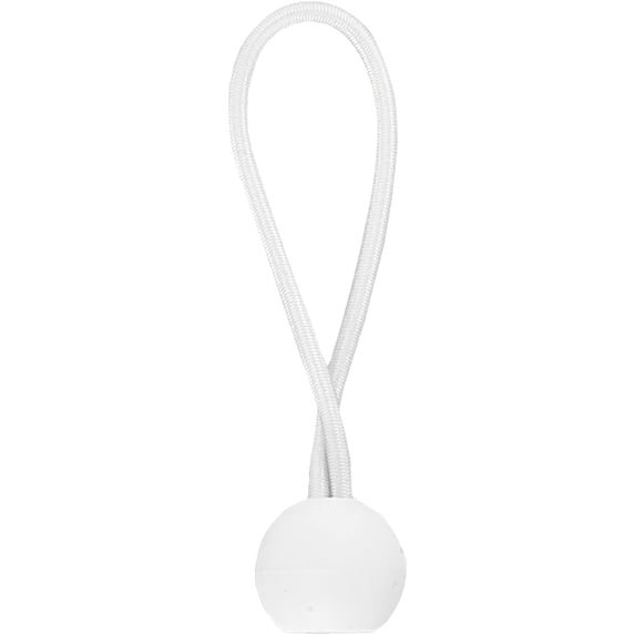 Ball Bungee Cords, 10/20/50 White Tarp Pack Bungee Balls Heavy Duty Elastic Versatile Canopy Tie Downs Indoor & Outdoor(White, 50 Pieces)