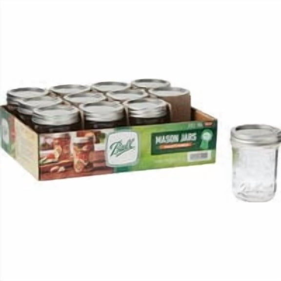 Ball Canning Ball Can-Or-Freeze Mason Canning Jar - Pack of 12