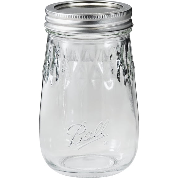 Ball Canning Ball Fluted Freezer Jar - Single Pack