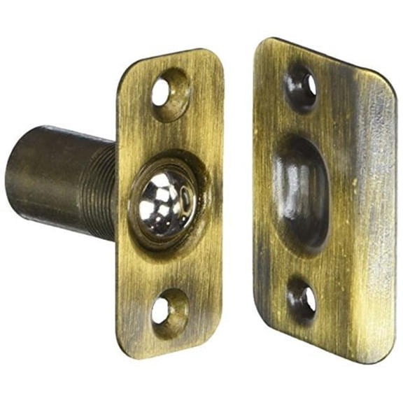 Ball Catch Round Corner Solid Brass-US5