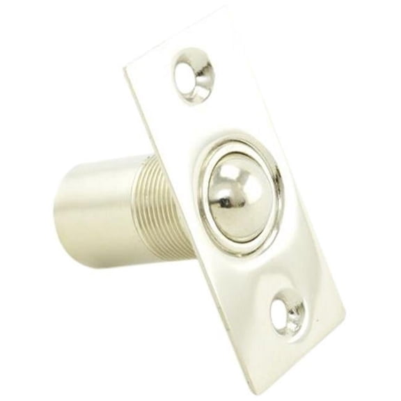 Ball Catch Square Corner Solid Brass