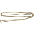 thumbnail image 1 of Ball Chain Dog Tag Necklace - 4 and 24 Inches Long - 2.0 or 2.4mm Bead Size - Matching Connector - Adjustable Metal Bead Chain, 1 of 2