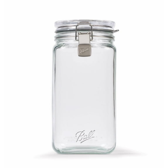 Ball Latch Jar, Glass Food Storage Jar, Half Gallon