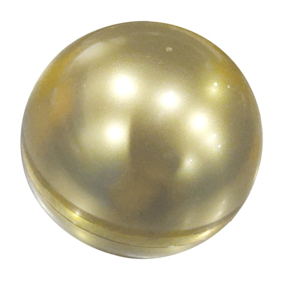 Ball Cream Box Dispenser Gloss Travel Golden