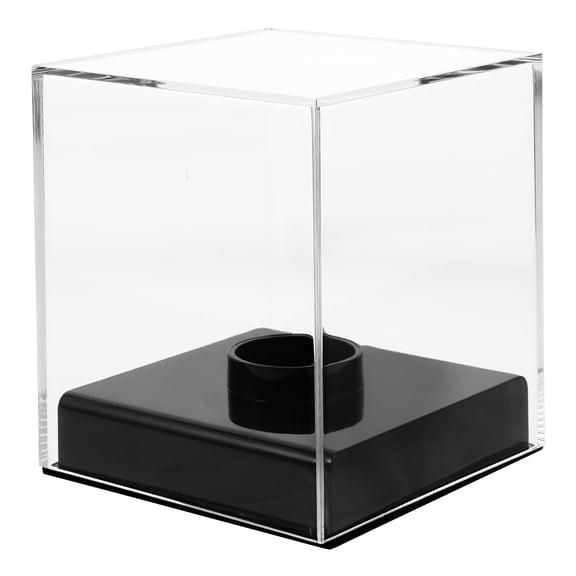 Ball Display Holder Clear Baseball Display Case Transparent for Display Cases 1Set