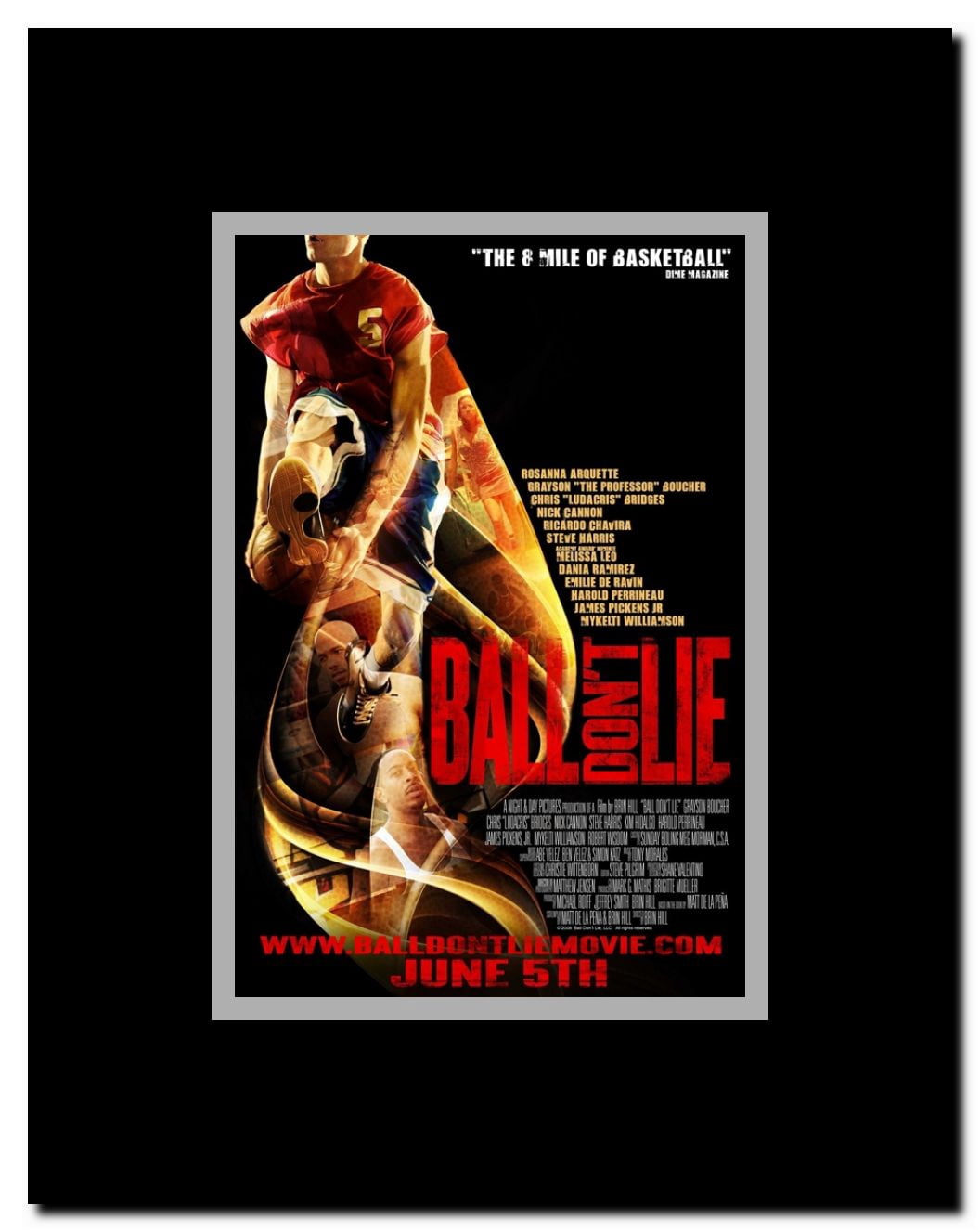 Ball Don't Lie Framed Movie Poster