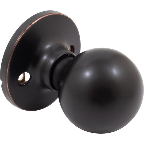 Stone Harbor Hardware Ball Door Knob, Dummy (Non-Turning) Function, Vintage Bronze