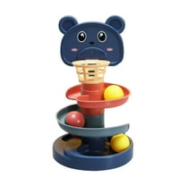 Ball Drop Tower Toy Educational Developmental Activity Roller Coaster Track Slide Game Fine Motor Skill Builder