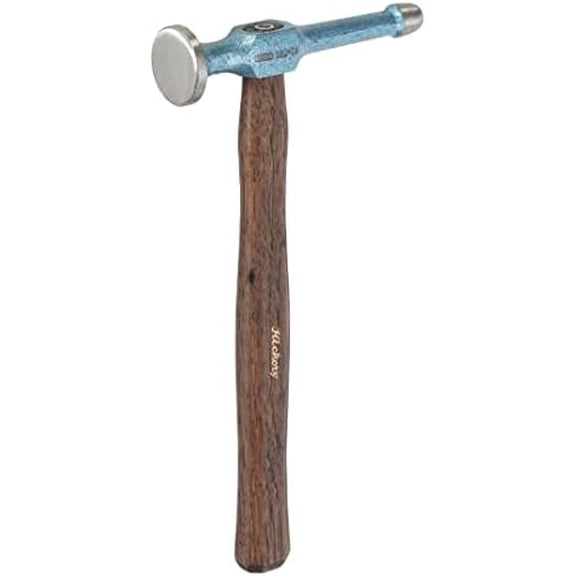 Ball End Hammer, Auto Body Planishing Hammer, Flat Face & Ball Peen, Alloy Steel Head, Dual Curved Hickory Handle, For Car & Motorcycle Dent Repair & Restoration, 460g$$Tools & Hardware Other