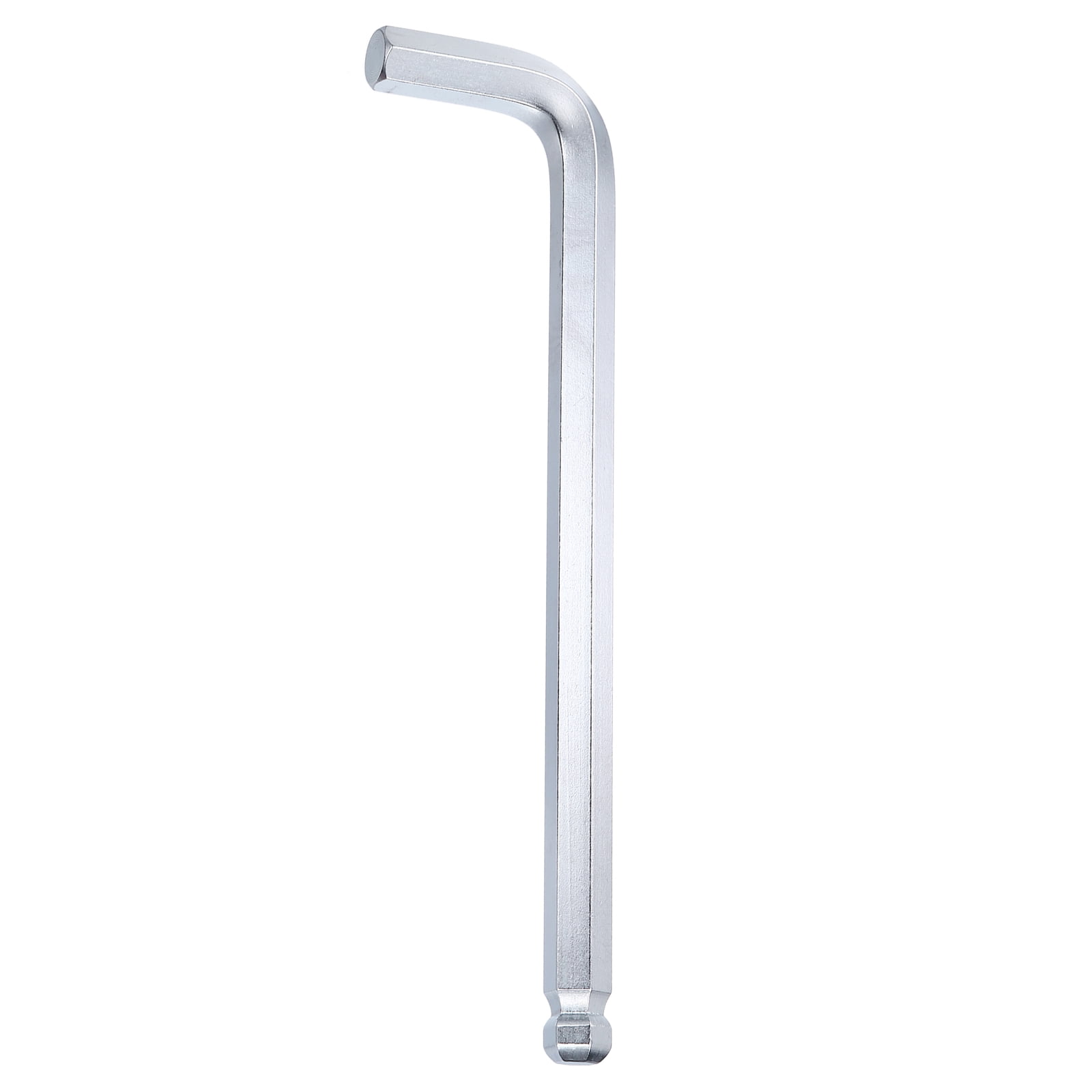 Ball End Hex Key Wrench 19mm Cr-V L-Shape Long Arm Hexagon Wrenches Silver