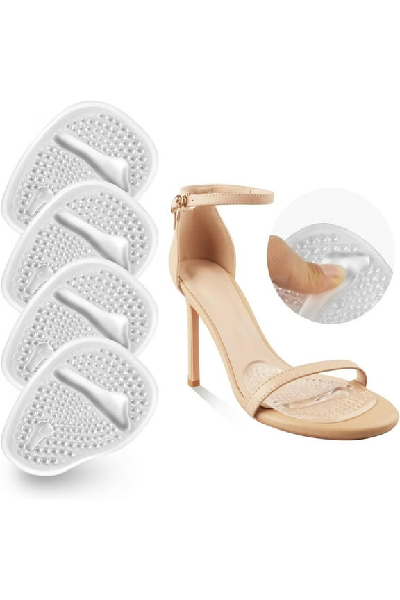 for High Heels (One Size) // Relieve and Prevent Ball of Foot Pain with Discreet Cushions That Absorb Shock and Make High Heels More Comfortable A15