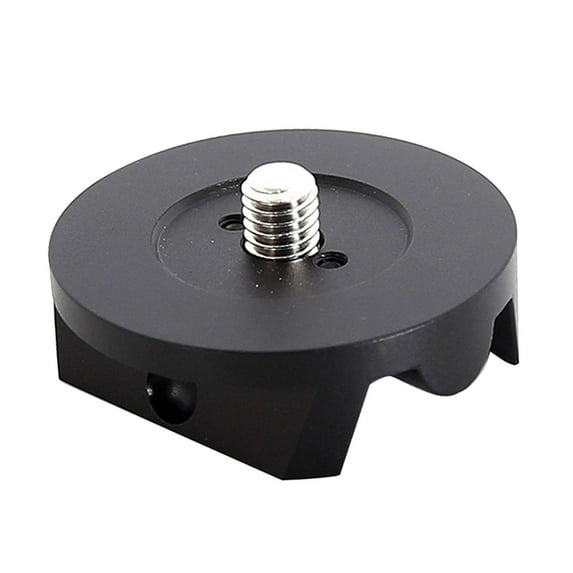Ball Head Adapter Base Easy to Install Telescope Accessory Durable Professional Sturdy Metal High Quality Ball Head Connection Head Replace , Black