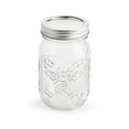thumbnail image 1 of Ball Honeybee Keepsake Mason Jars with Lids and Bands, Regular Mouth, 16 Oz Pint Jars, 4-Pack, 1 of 6
