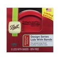 thumbnail image 1 of Ball Jar Lid/Band Regular Mouth Red 6pc, 1 of 8