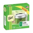 thumbnail image 1 of Ball Jars Wide Mouth Lids, 12 Count (Pack of 1), 1 of 4