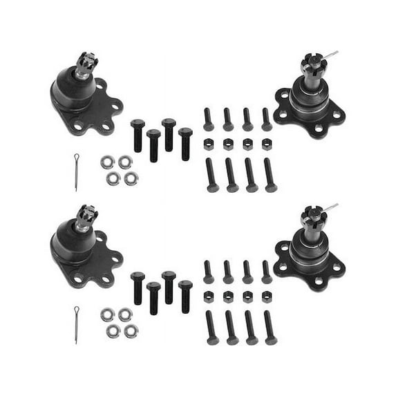 Ball Joint Kit 4 Piece - Compatible with 1988 - 1999 GMC K2500 1989 1990 1991 1992 1993 1994 1995 1996 1997 1998