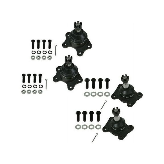 Ball Joint Kit 4 Piece - Compatible with 1989 - 1995 Toyota 4Runner 4WD 1990 1991 1992 1993 1994