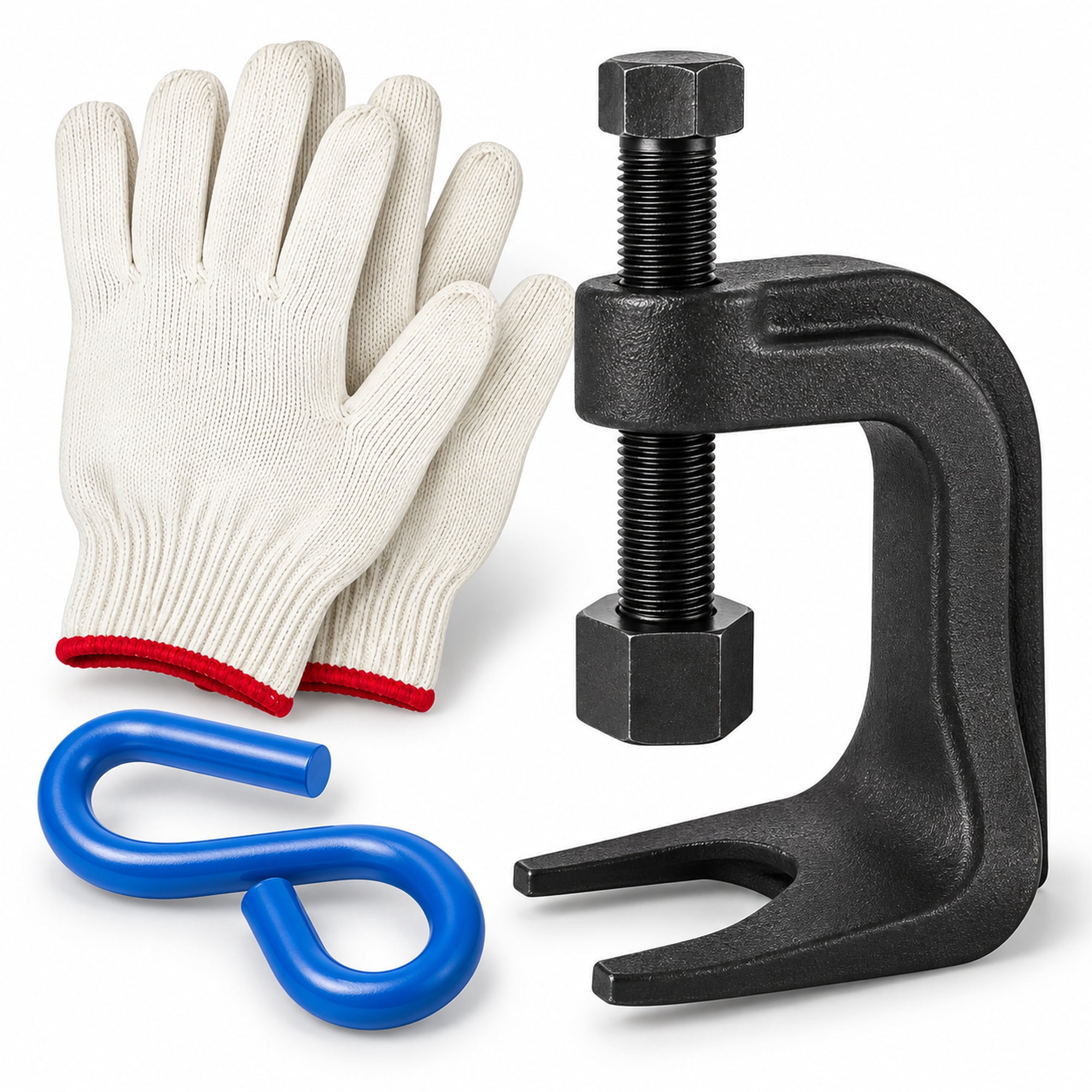 Craft Seperator Ball Joint Separator with Control Arm Pry Tool & Gloves, for Cars ...