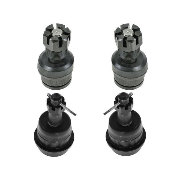 Ball Joint Set 4 Piece - Compatible with 1987 - 1990 Jeep Wrangler 4WD 1988 1989