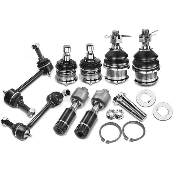 Ball Joint Sway Bar Link Kit 8 - Compatible with 2002 - 2004 Oldsmobile Bravada Base 4.2L 6-Cylinder 2003