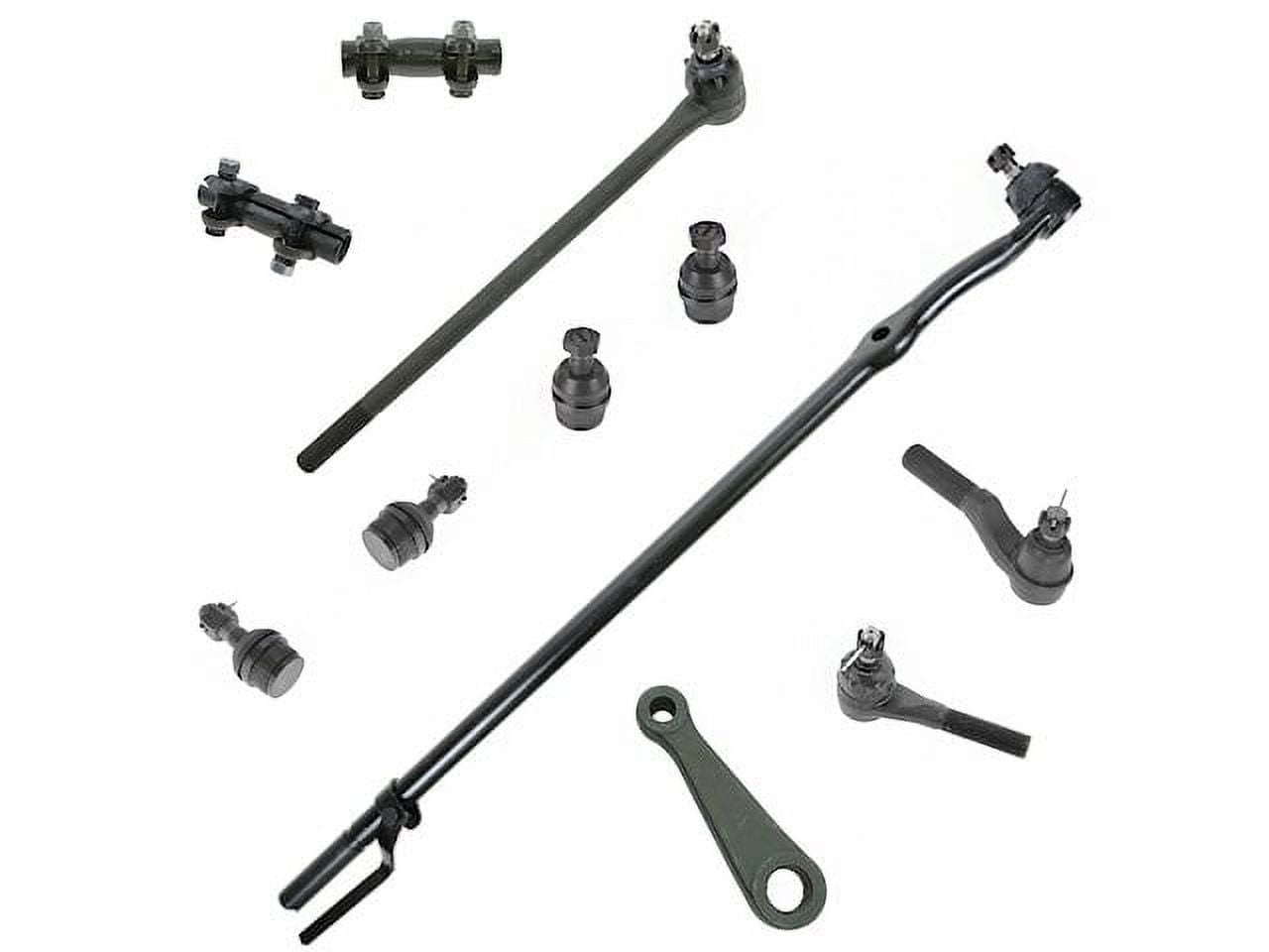 Ball Joint Tie Rod End Pitman Arm Kit 11 Piece Compatible with 1980