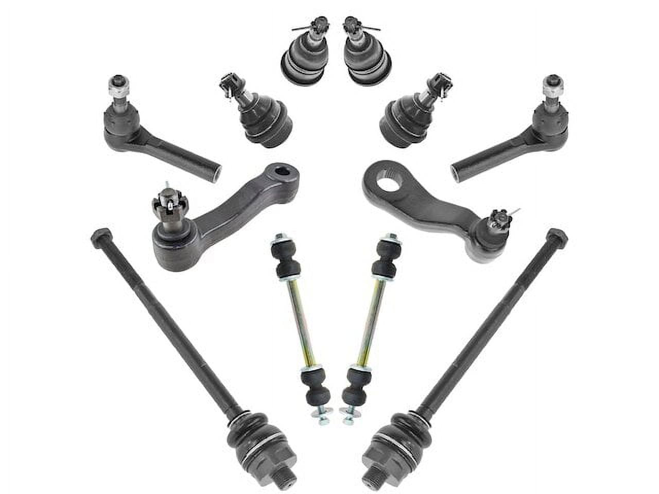 Ball Joint Tie Rod Pitman Idler Arm Kit 12 Piece Set Compatible with