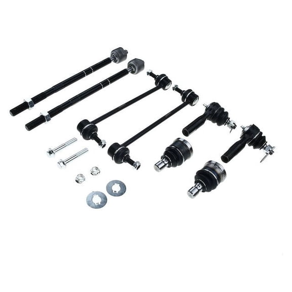 Ball Joints Tie Rods Sway Bar Link Kit 8 - Compatible with 2001 - 2004 Ford Escape 2002 2003