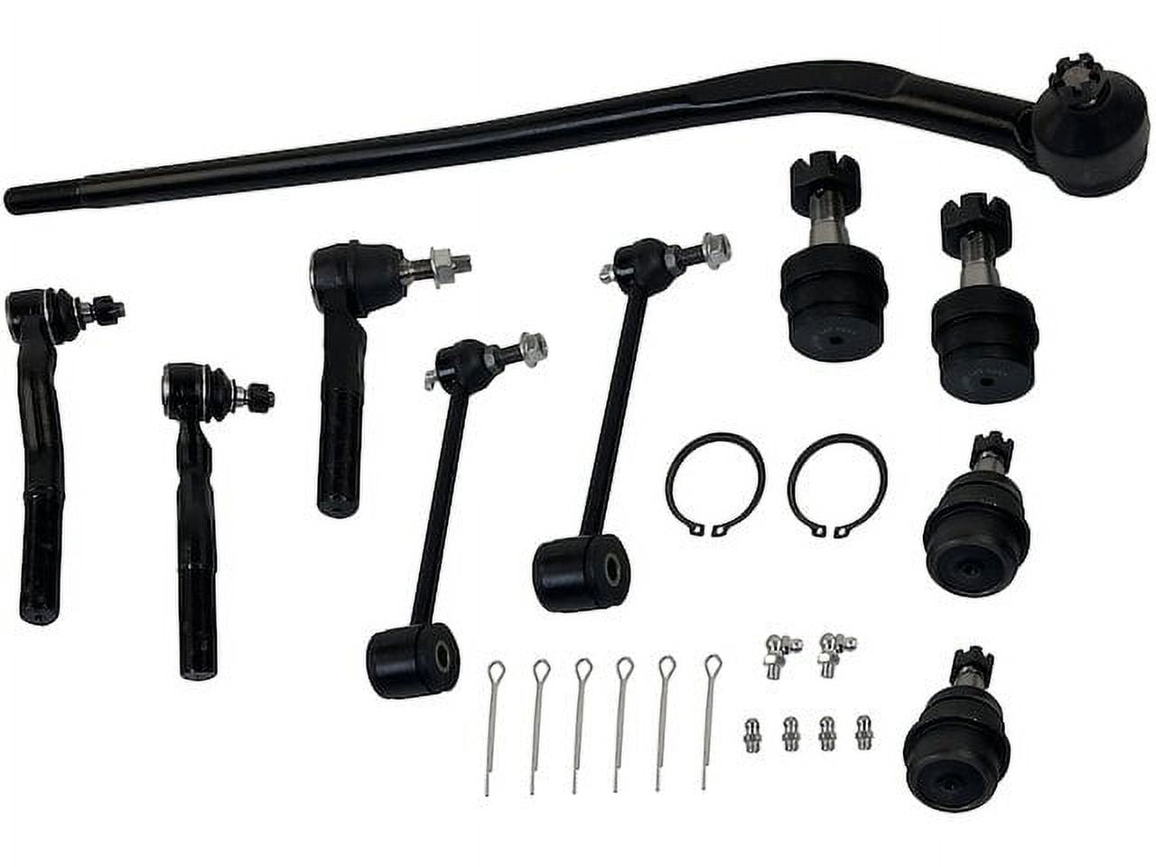 Ball Joints Tie Rods Sway Bar Link Kit Compatible with 2018 Jeep