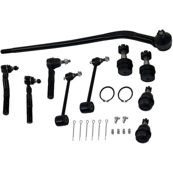 Ball Joints Tie Rods Sway Bar Link Kit - Compatible with 2018 Jeep Wrangler JK
