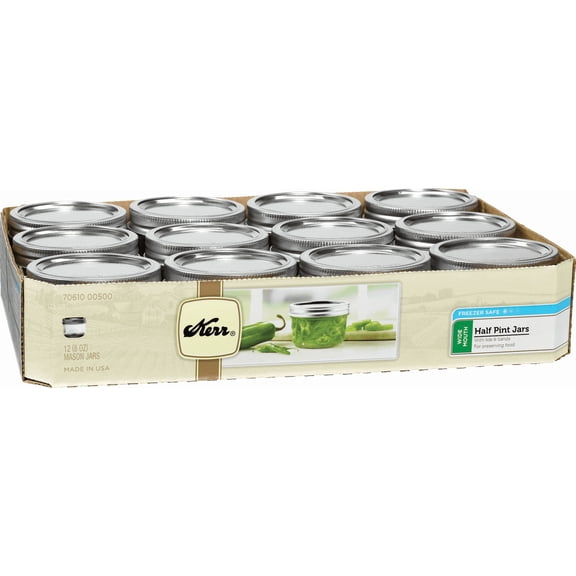Ball Kerr Mason Canning Jar - Pack of 8  Residential Use, Standard Application