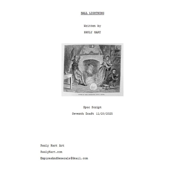 Screenplays Ball Lightning: Spec Script, Book 2, (Paperback)