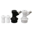 Ball Lock Disconnect Kit Beer Keg Liquid Dispenser Push in Fitting