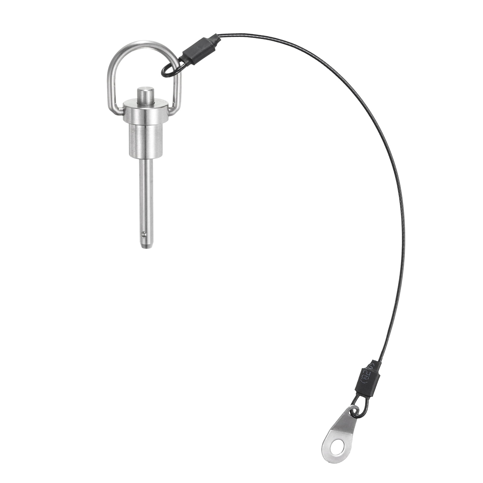 Push Ball Pin Ball Locking Pins with Button Handle, 6mm Pin Dia. 30mm Usage Length ...