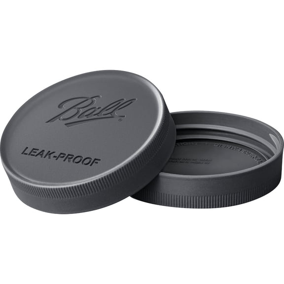 Ball Mason Jar Leak-Proof Lids, Wide Mouth, 6 CT (Pack of 12)