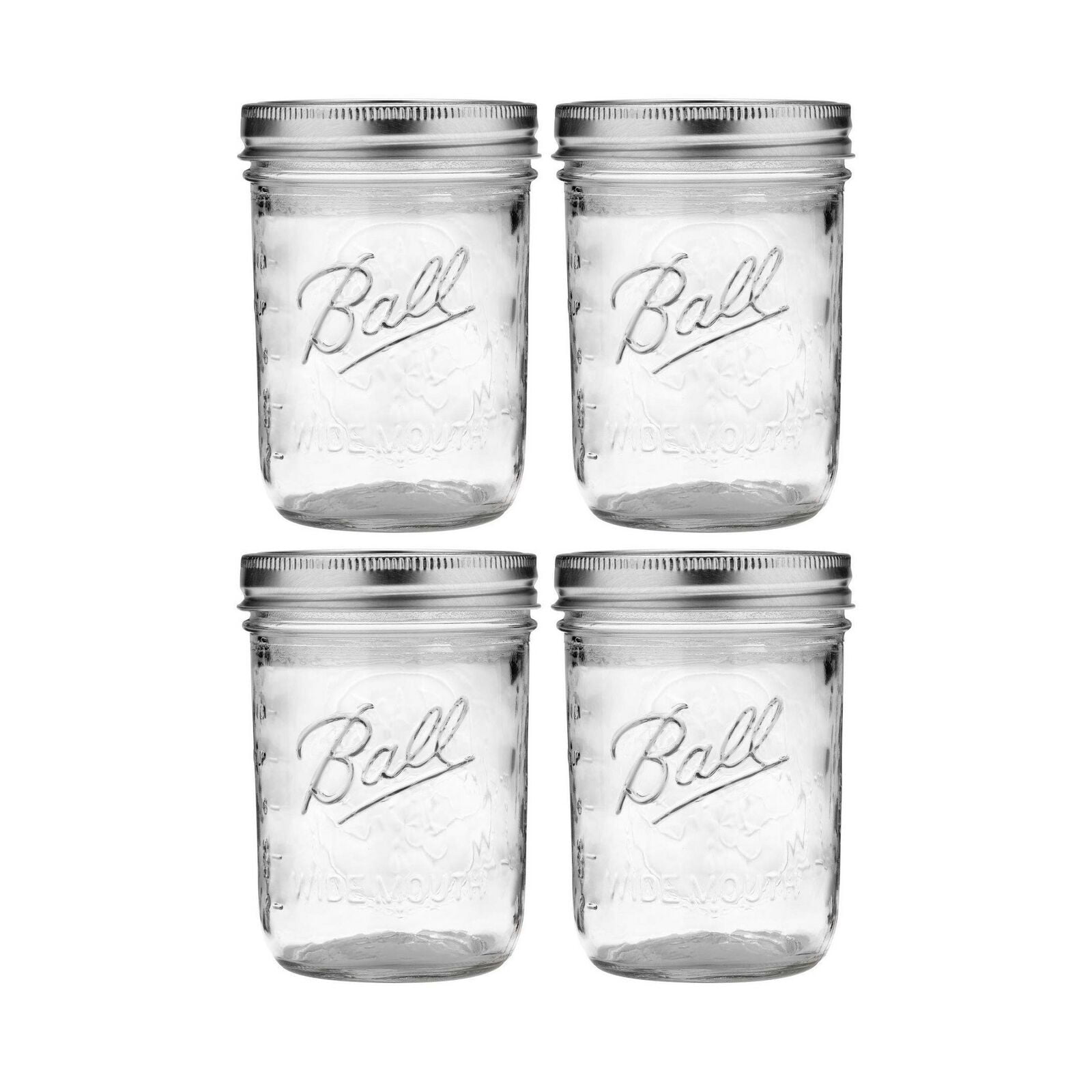 Ball Pint 16 oz. Glass Drinking Mason Jars 4 count - Dutchman's Store