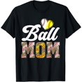 thumbnail image 1 of Ball Mom Funny Baseball Softball Shirt For Women Mothers T-Shirt Unisex S-5XL Hot Trending Shirt, Vintage Birthday Gift, 1 of 2